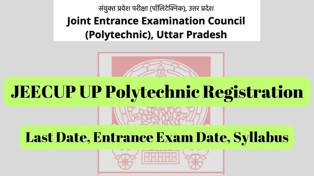 JEECUP UP Polytechnic Registration