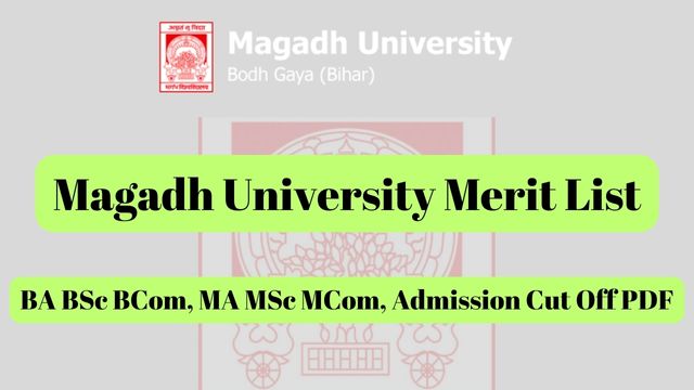 Magadh University Merit List