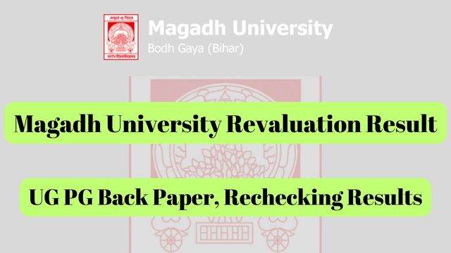 Magadh University Revaluation Result