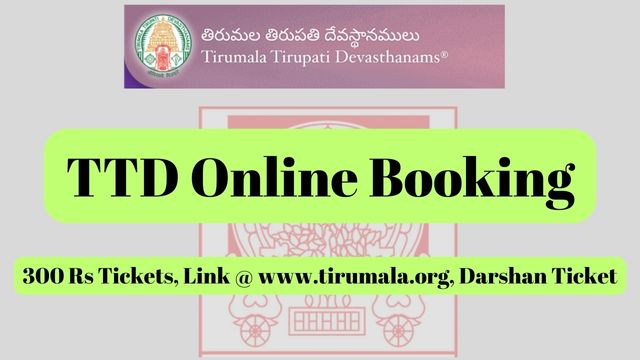 TTD Online Booking