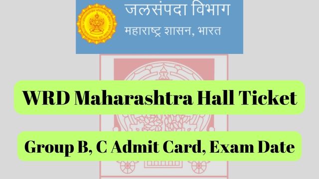 WRD Maharashtra Hall Ticket